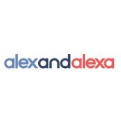 Clients - Alex and alexa logo - Carlos Simpson Talent Designer - London